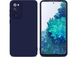 Cadorabo Cover Per Samsung Galaxy S20 Fe Cover Protettiva In Silicone Tpu Blu Custodia Per Telefono Cellulare
