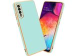 Cadorabo Custodia Protettiva Per Samsung Galaxy A50 4G / A50S / A30S Cover In Verde Telefono Cellulare Cover Tpu Silicone Fotocamera Protezione Caso