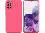 Cadorabo Cover Per Samsung Galaxy S20 Plus Cover Protettiva In Silicone Tpu Rosso Custodia Per Cellulare