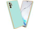 Cadorabo Custodia Protettiva Per Samsung Galaxy Note 10 Plus Cover In Verde Custodia Del Telefono Cellulare Tpu Silicone Fotocamera Protezione Caso