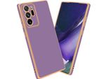 Cadorabo Custodia Protettiva Per Samsung Galaxy Note 20 Ultra Cover In Viola Custodia Del Telefono Cellulare Tpu Silicone Fotocamera Protezione Caso