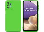 Cadorabo Cover Per Samsung Galaxy A32 5G Cover Protettiva In Tpu Verde Custodia In Silicone Custodia Per Telefono Cellulare