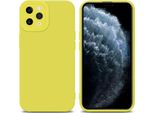 Cadorabo Custodia Per Apple Iphone 11 Pro Max Custodia Protettiva In Silicone Tpu Giallo Custodia Per Telefono Cellulare
