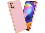 Cadorabo Custodia Protettiva Per Samsung Galaxy A31 In Rosa Custodia Del Telefono Cellulare Custodia In Silicone Tpu Fotocamera Protezione Caso