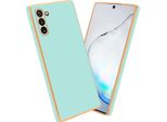 Cadorabo Custodia Protettiva Per Samsung Galaxy Note 10 Cover In Verde Telefono Cellulare Cover Tpu Silicone Fotocamera Protezione Caso