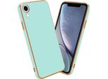 Cadorabo Custodia Protettiva Per Apple Iphone Xr Custodia In Verde Telefono Cellulare Custodia Tpu Silicone Fotocamera Protezione Custodia