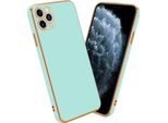 Cadorabo Custodia Protettiva Per Apple Iphone 13 Pro Custodia In Verde Telefono Cellulare Custodia Tpu Silicone Fotocamera Protezione Caso