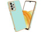 Cadorabo Custodia Protettiva Per Samsung Galaxy A33 5G Cover In Verde Custodia Per Telefono Cellulare Tpu Silicone Fotocamera Protezione Custodia