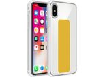 Cadorabo Custodia Protettiva Per Apple Iphone X / Xs Custodia In Giallo Custodia In Silicone Tpu Custodia Cover Funzione Stand