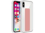 Cadorabo Custodia Protettiva Per Apple Iphone X / Xs Custodia In Rosa Custodia In Silicone Tpu Custodia Cover Funzione Stand