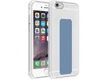 Cadorabo Custodia Protettiva Per Apple Iphone 6 / 6S Custodia In Blu Custodia Tpu Silicone Cover Funzione Stand