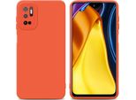 Cadorabo Custodia Per Xiaomi Redmi Note 10 5G / Poco M3 Pro 5G Custodia Protettiva In Silicone Tpu Arancione Custodia Per Cellulare