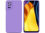 Custodia Cadorabo Per Xiaomi Redmi Note 10 5G / Poco M3 Pro 5G Copertura Protettiva In Tpu Viola Custodia In Silicone Custodia Per Cellulare