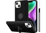 Cadorabo Custodia Per Apple Iphone 14 Plus Custodia Protettiva In Nero Custodia Per Cellulare Tpu Custodia Cover