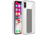 Cadorabo Custodia Protettiva Per Apple Iphone X / Xs In Grigio Custodia In Silicone Tpu Custodia Cover Funzione Stand