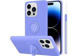 Custodia Cadorabo Per Apple Iphone 14 Pro Custodia Protettiva In Viola Custodia Del Telefono Cellulare Tpu Custodia Cover