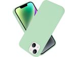 Cadorabo Custodia Protettiva Per Apple Iphone 14 Plus Custodia In Verde Telefono Cellulare Custodia Cover Tpu Etui
