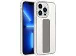 Cadorabo Custodia Protettiva Per Apple Iphone 12 Pro Max In Grigio Custodia Custodia In Silicone Tpu Cover Funzione Stand