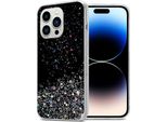 Cadorabo Custodia Per Apple Iphone 14 Pro Custodia Protettiva In Nero Custodia Per Telefono Cellulare Custodia Tpu Custodia Cover Glitter Glitter