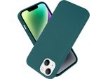 Cadorabo Custodia Protettiva Per Apple Iphone 14 Plus Custodia In Verde Telefono Cellulare Custodia Cover Tpu Etui