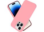 Cadorabo Custodia Protettiva Per Apple Iphone 14 Pro In Rosa Custodia Del Telefono Cellulare Custodia Cover Tpu Etui