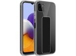 Cadorabo Cover Protettiva Per Samsung Galaxy A22 5G Custodia In Nero Custodia Tpu Silicone Cover Funzione Stand