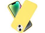 Cadorabo Custodia Protettiva Per Apple Iphone 14 Plus Custodia In Giallo Telefono Cellulare Custodia Cover Tpu Etui