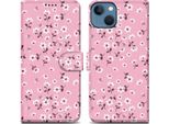 Cadorabo Custodia Protettiva Per Apple Iphone 14 Case Design Rosa Custodia Del Telefono Cellulare Custodia Protettiva Custodia Magnetica Cover