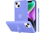 Custodia Cadorabo Per Apple Iphone 14 Custodia Protettiva In Viola Custodia Del Telefono Cellulare Tpu Custodia Cover