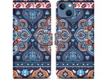 Cadorabo Custodia Protettiva Per Apple Iphone 14 Plus Custodia Design Blu Custodia Per Telefono Cellulare Custodia Protettiva Custodia Magnetica Custodia Cover