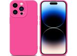 Cadorabo Custodia Per Apple Iphone 14 Pro Max Custodia Protettiva In Silicone Tpu Rosa Custodia Per Cellulare