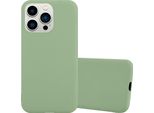 Custodia Cadorabo Per Apple Iphone 14 Pro Custodia Protettiva In Verde Custodia Per Cellulare Tpu Custodia In Silicone Cover