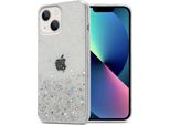 Custodia Cadorabo Per Apple Iphone 14 Custodia Protettiva In Tpu Trasparente Custodia Per Cellulare Custodia Cover Glitter Glitter