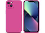 Custodia Cadorabo Per Apple Iphone 14 Plus Custodia Protettiva In Tpu Rosa Custodia In Silicone Custodia Per Telefono Cellulare