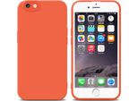 Cadorabo Custodia Per Apple Iphone 6 Plus / 6S Plus Custodia Protettiva In Silicone Tpu Arancione Custodia Per Telefono Cellulare