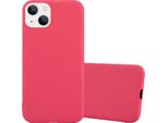 Custodia Cadorabo Per Apple Iphone 14 Custodia Protettiva In Rosso Custodia Per Cellulare Tpu Custodia In Silicone Cover