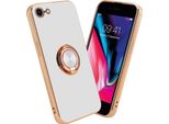 Cadorabo Custodia Protettiva Per Apple Iphone 7 / 7S / 8 / Se 2020 Custodia In Bianco Custodia Cover Fotocamera Protezione Magnetica
