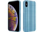 Custodia Cadorabo Per Apple Iphone Xs Max Custodia Protettiva In Turchese Custodia Del Telefono Cellulare Custodia In Silicone Tpu Custodia