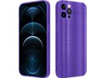 Cadorabo Custodia Per Apple Iphone 12 Pro Max Custodia Protettiva In Viola Custodia Del Telefono Cellulare Custodia In Silicone Tpu Custodia