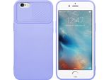 Custodia Cadorabo Per Apple Iphone 6 / 6S Custodia Protettiva In Viola Custodia Del Telefono Cellulare Custodia Tpu Copertura Fotocamera Protezione