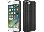 Cadorabo Custodia Per Apple Iphone 7 Plus / 7S Plus / 8 Plus Custodia Protettiva In Nero Custodia Per Cellulare Custodia In Silicone Tpu Custodia