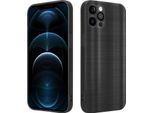Cadorabo Custodia Per Apple Iphone 12 Pro Max Custodia Protettiva In Nero Custodia Per Telefono Cellulare Custodia In Silicone Tpu Custodia