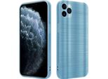 Custodia Cadorabo Per Apple Iphone 11 Pro Max Custodia Protettiva In Turchese Custodia Per Cellulare Custodia In Silicone Tpu Custodia