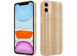 Custodia Cadorabo Per Apple Iphone 11 Cover Protettiva In Oro Custodia Per Telefono Cellulare Custodia In Silicone Tpu Custodia