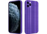 Cadorabo Custodia Per Apple Iphone 11 Pro Max Custodia Protettiva In Viola Custodia Del Telefono Cellulare Custodia In Silicone Tpu Custodia