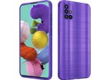 Cadorabo Copertura Per Samsung Galaxy A51 4G / M40S Copertura Protettiva In Viola Telefono Cellulare Copertura Tpu Custodia In Silicone Custodia