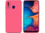 Cadorabo Cover Per Samsung Galaxy A20 / A30 / M10S Cover Protettiva In Tpu Rosso Custodia In Silicone Custodia Per Cellulare