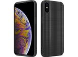 Cadorabo Custodia Per Apple Iphone Xs Max Custodia Protettiva In Nero Custodia Del Telefono Cellulare Tpu Custodia In Silicone Custodia