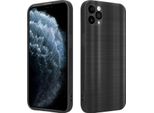 Cadorabo Custodia Per Apple Iphone 11 Pro Max Copertura Protettiva In Nero Custodia Per Cellulare Custodia In Silicone Tpu Custodia