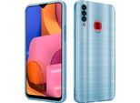 Cadorabo Cover Per Samsung Galaxy A20S Cover Protettiva In Turchese Custodia Per Cellulare Tpu Custodia In Silicone Custodia